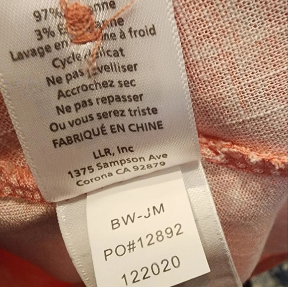 NWT Lularoe Marsha coral rayon stretch pockets button midi skirt. Size M - Picture 6 of 12